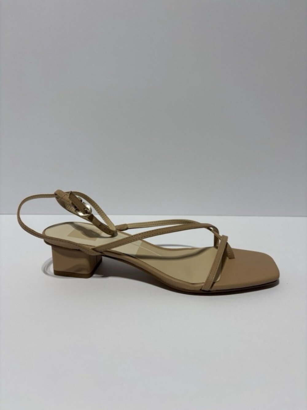 Dolce Vita Women’s Karlos Ankle Strap Sandals Tan Leather, Size 8 M